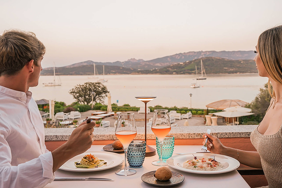 Una cena affacciata sul Golfo di Arzachena Ristorante Martin Pescatore: una cena sul Golfo di Arzachena