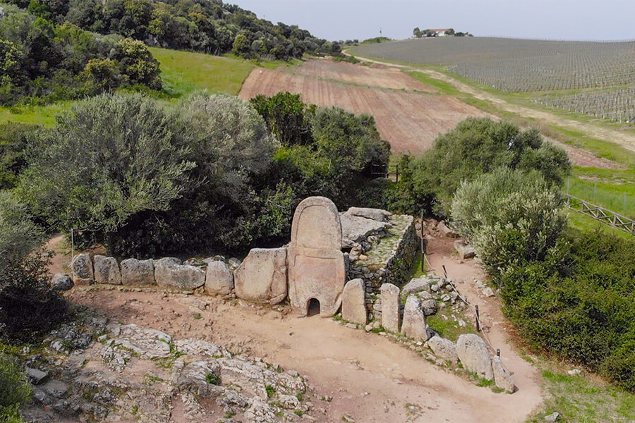 The Giants' Tomb of Coddu Ecchju